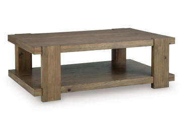 Flangren Coffee Table - Light Brown
