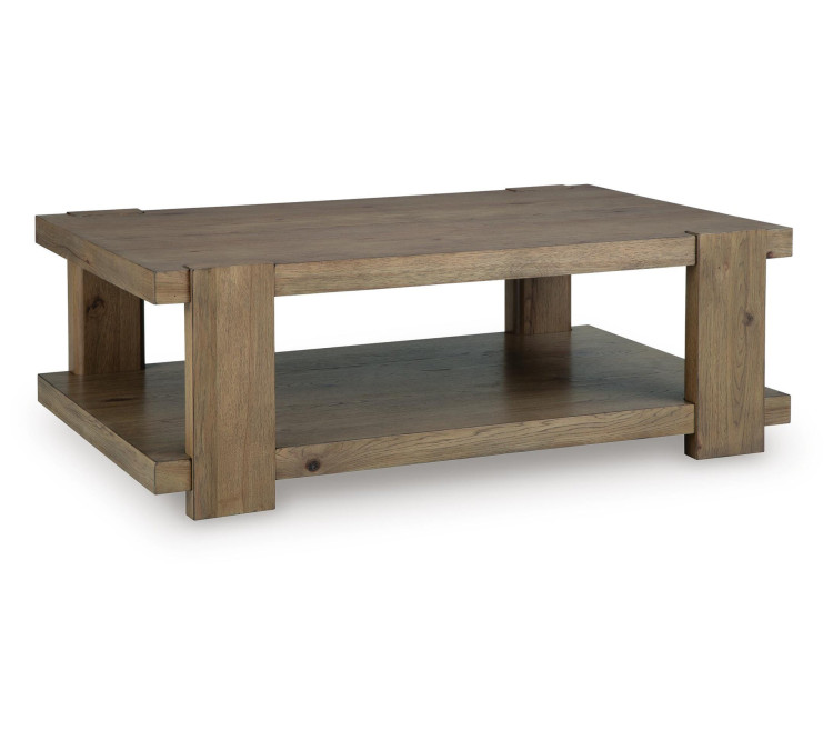 Flangren Coffee Table - Light Brown