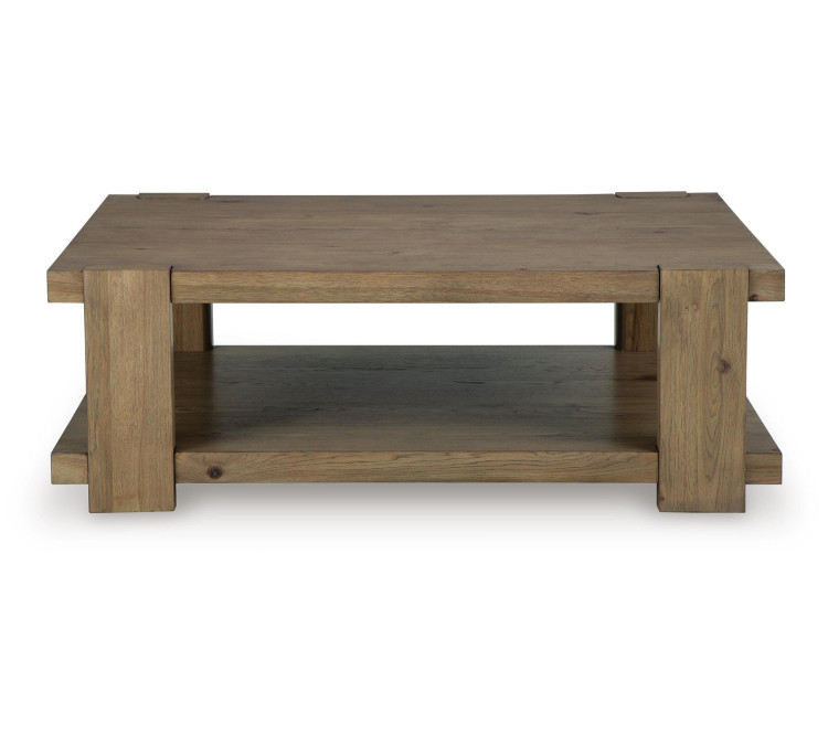 Flangren Coffee Table - Light Brown