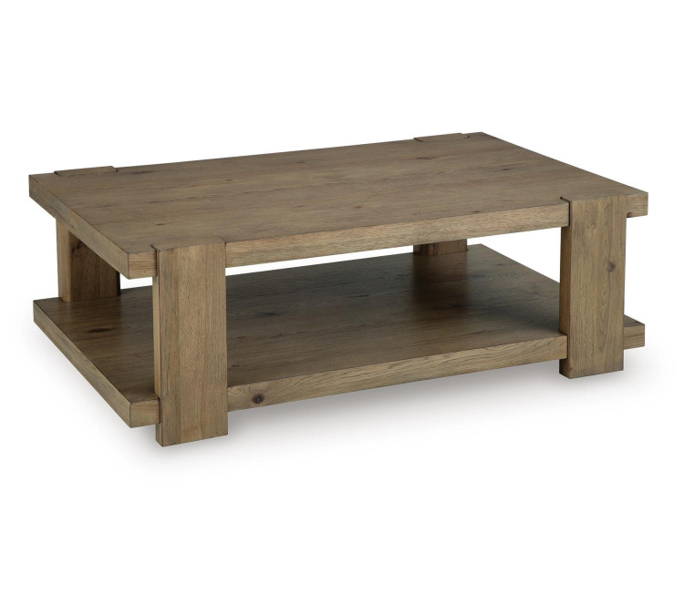 Flangren Coffee Table - Light Brown