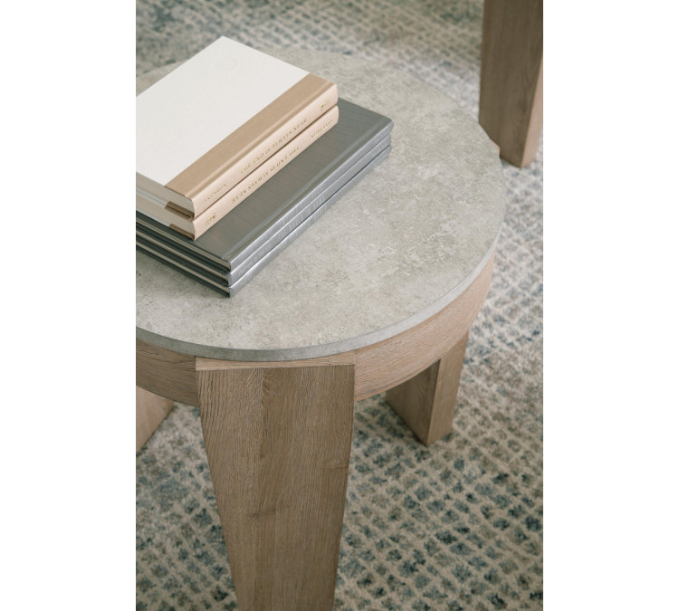 Guystone Table (Set of 3) - Light Brown