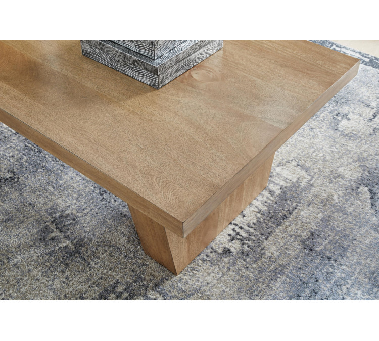 Kristiland Coffee Table - Light Brown