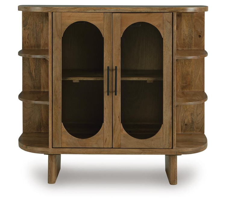 Niall Accent Cabinet - Light Brown