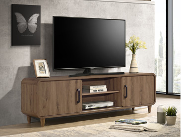 NYOMI TV STAND - Light Brown