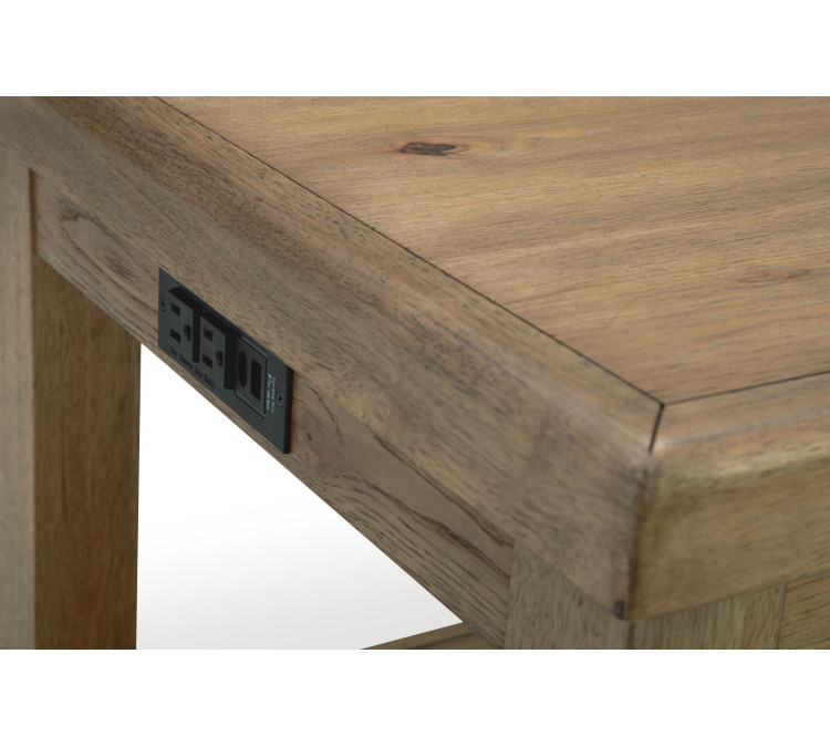 Ridgester End Table - Light Brown