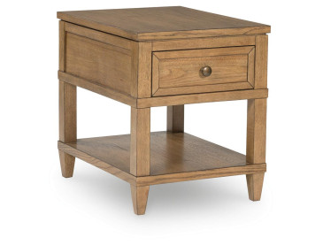 Sharlance End Table - Light Brown