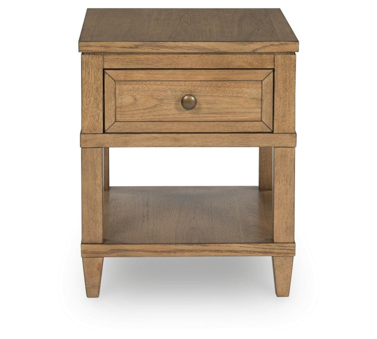 Sharlance End Table - Light Brown
