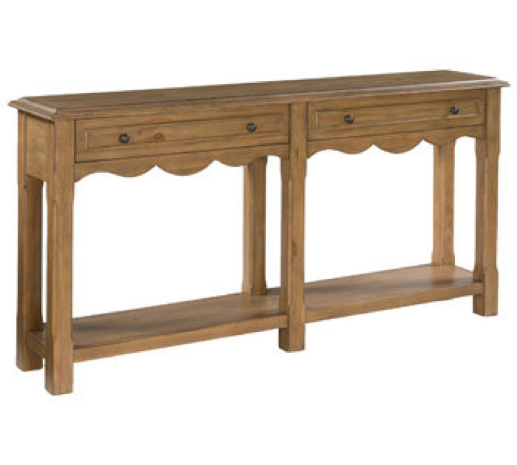 Whitmund Console Sofa Table - Light Brown