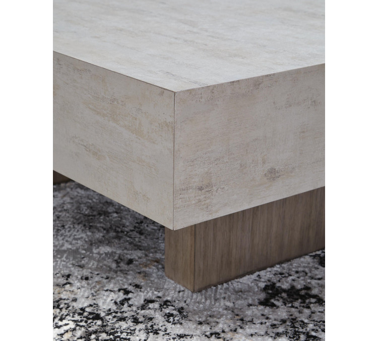 Jorlaina Coffee Table - Light Grayish Brown