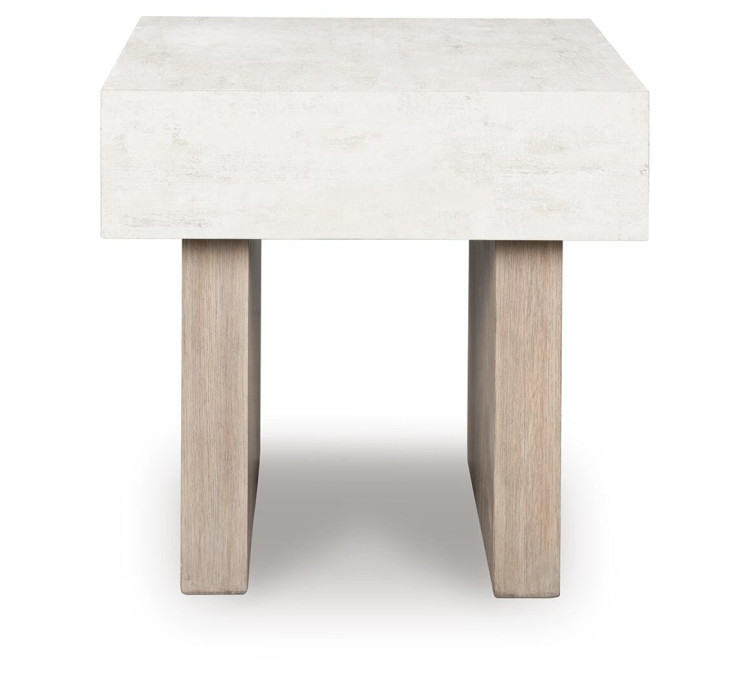 Jorlaina End Table - Light Grayish Brown