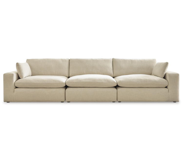 Elyza 3-Piece Sectional Sofa - Linen