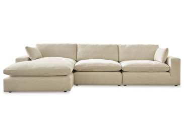 Elyza 3-Piece Sectional with Chaise - Linen
