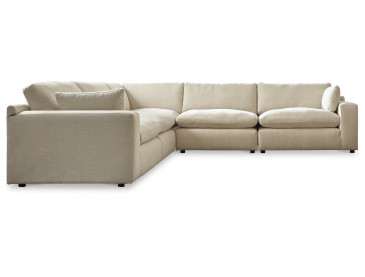 Elyza 5-Piece Sectional - Linen