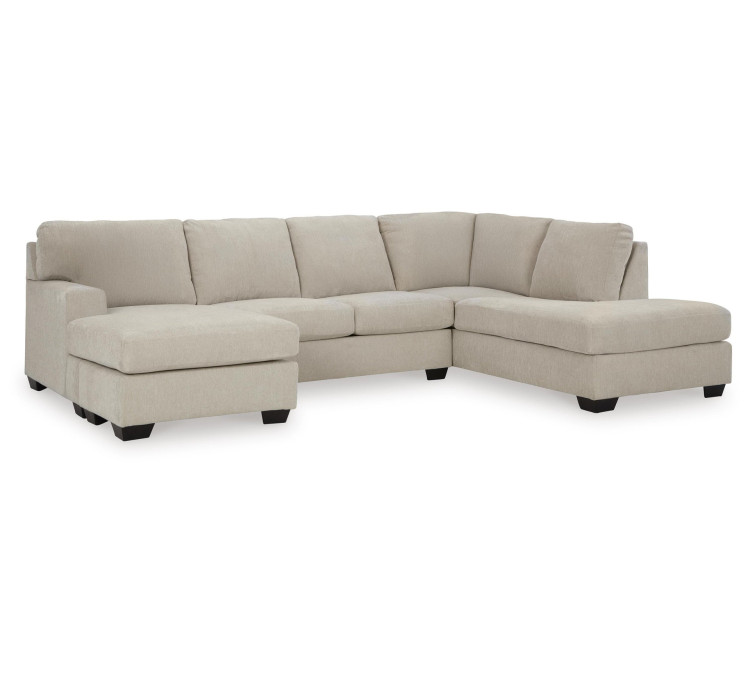 Riverfield 2-Piece Sectional with Chaise - Linen