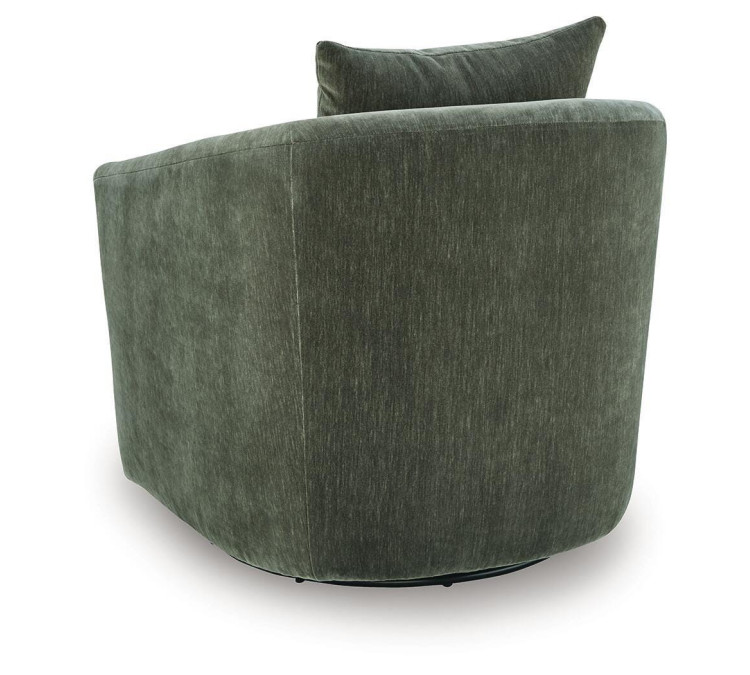 Leastow Swivel Accent Chair - Loden