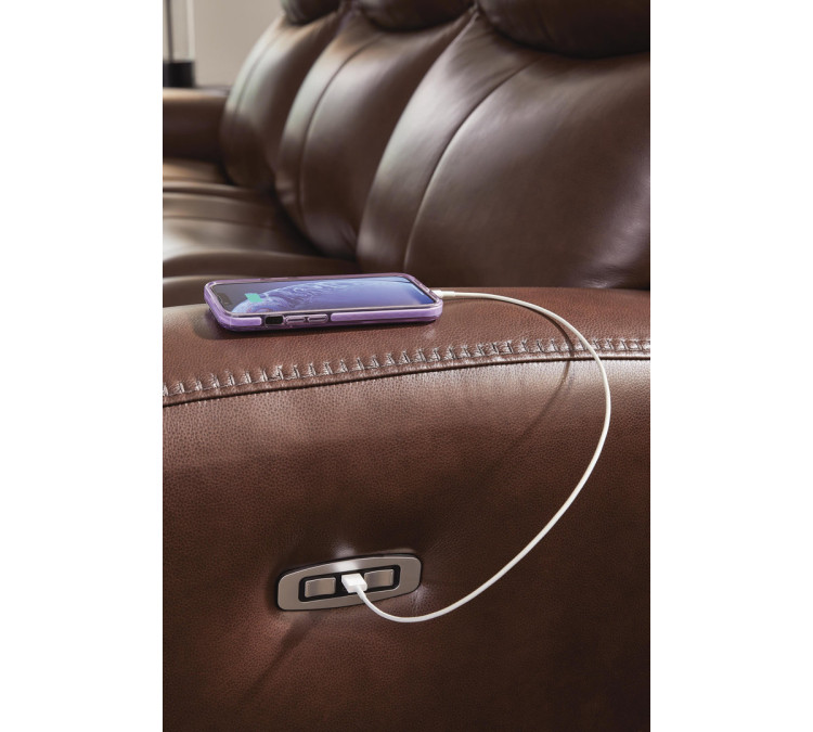 Momentum Moves Sofa and Loveseat - Mahogany