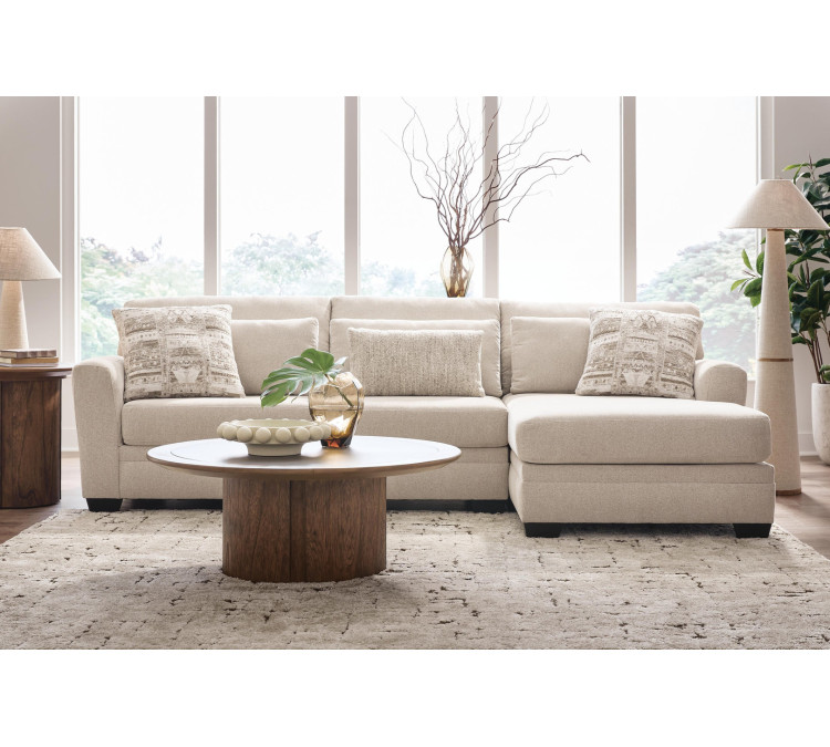 Mandi Point 2-Piece Sectional Sofa Chaise - Marble
