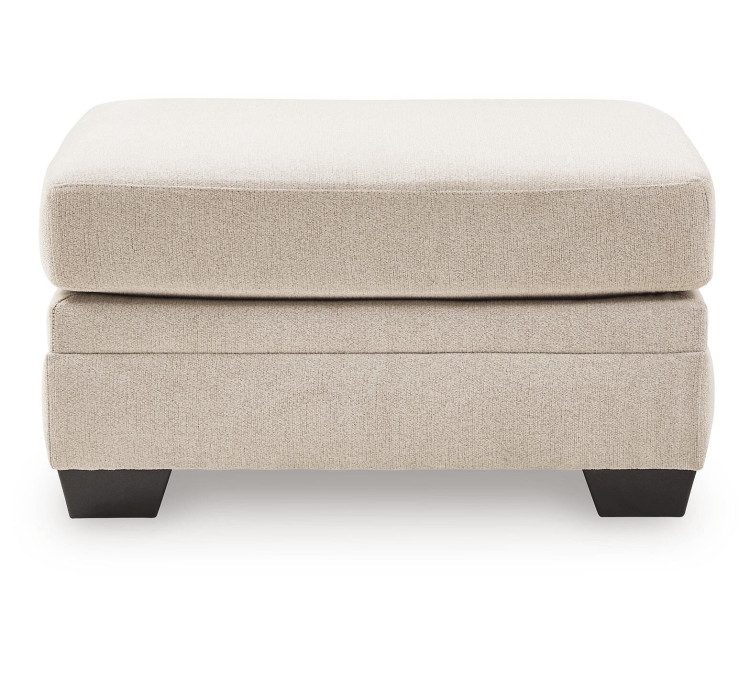 Mandi Point Oversized Accent Ottoman - Marble