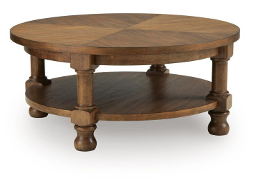 Chadworth Coffee Table - Medium Brown
