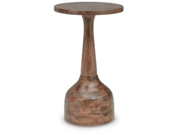Joville Accent Table - Medium Brown