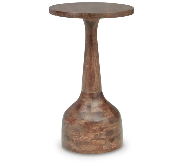 Joville Accent Table - Medium Brown