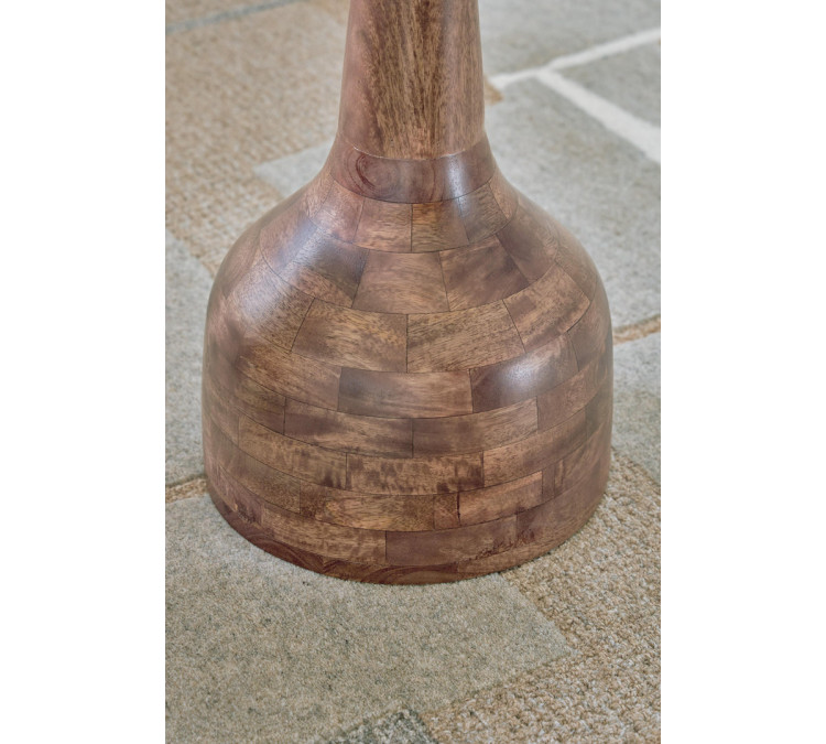 Joville Accent Table - Medium Brown