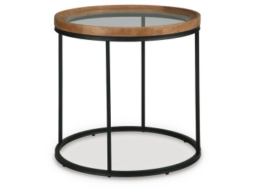 Noraluna End Table - Medium Brown