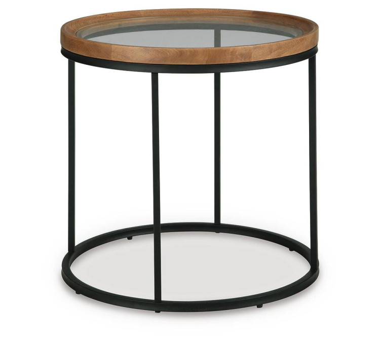 Noraluna End Table - Medium Brown