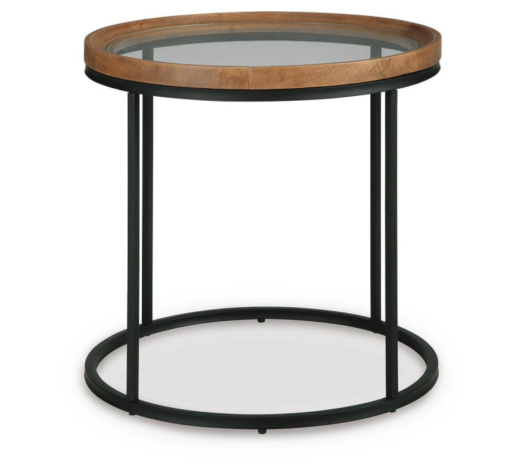 Noraluna End Table - Medium Brown