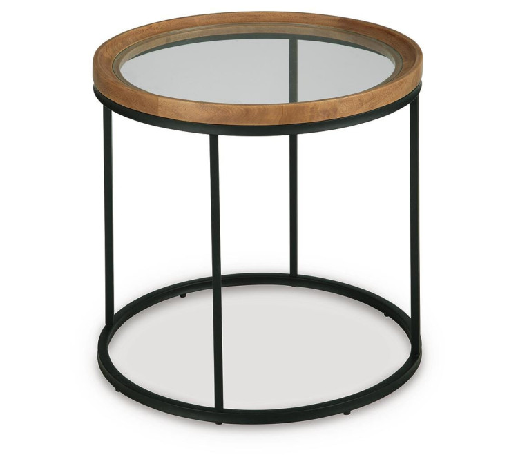 Noraluna End Table - Medium Brown