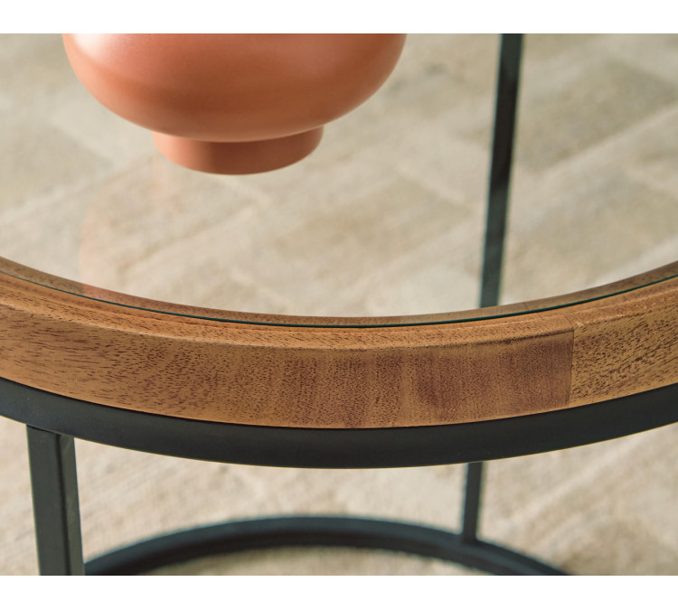 Noraluna End Table - Medium Brown