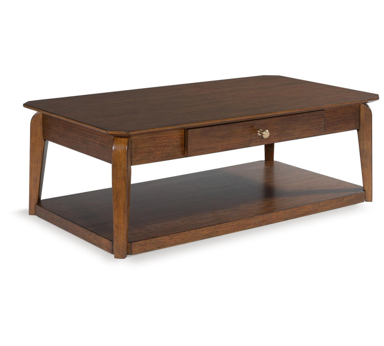 Trenmour Coffee Table - Medium Brown