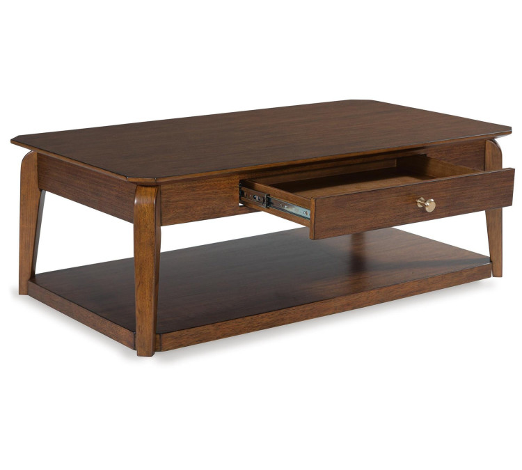 Trenmour Coffee Table - Medium Brown