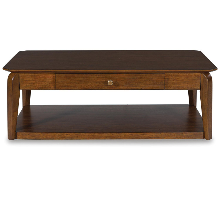 Trenmour Coffee Table - Medium Brown