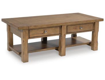 Vandenmore Coffee Table - Medium Brown