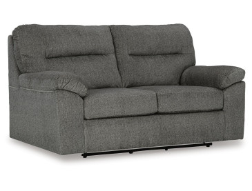 Bindura Glider Loveseat - Mineral