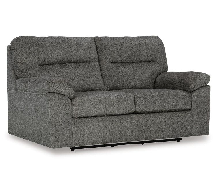 Bindura Glider Loveseat - Mineral