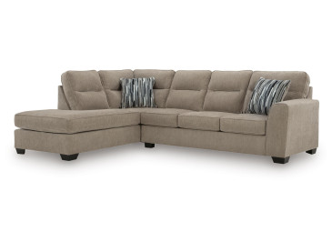 Olten 2-Piece Sectional with Chaise - Mocha