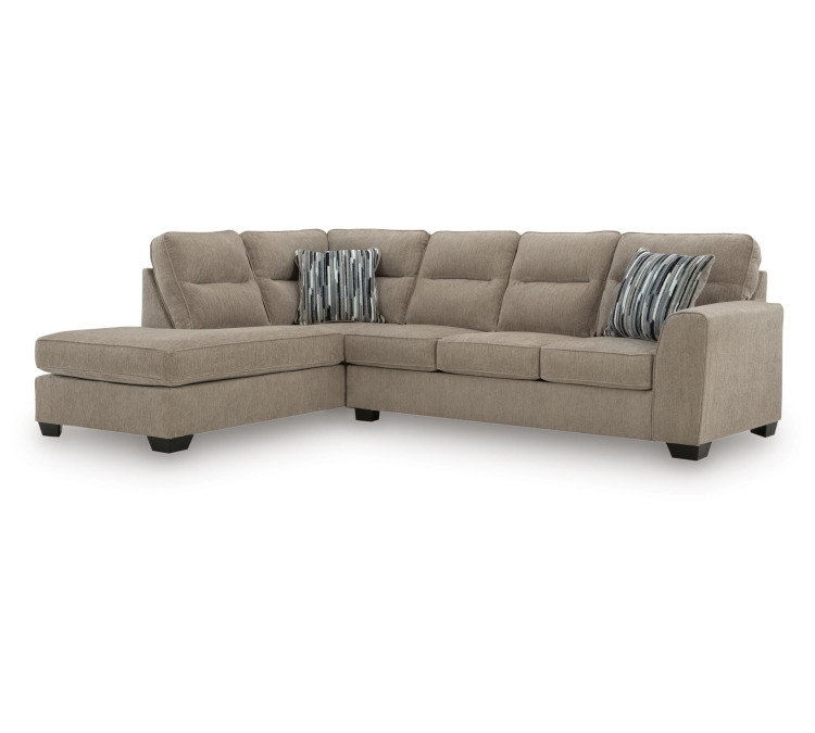 Olten 2-Piece Sectional with Chaise - Mocha