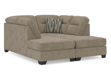 Olten 2-Piece Super Chaise - Mocha