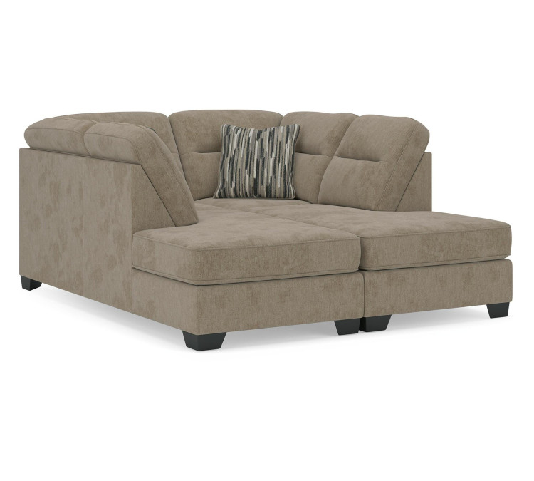 Olten 2-Piece Super Chaise - Mocha