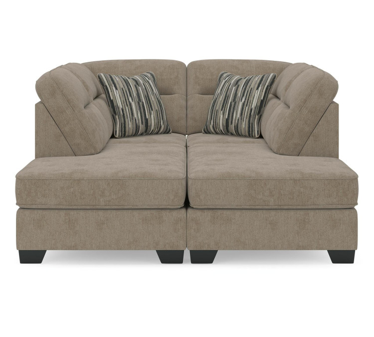 Olten 2-Piece Super Chaise - Mocha