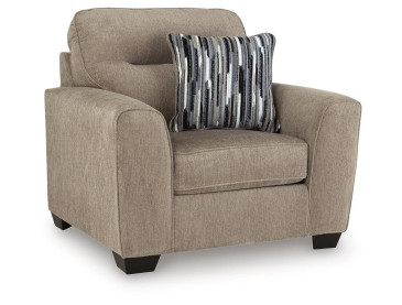 Olten Oversized Chair - Mocha
