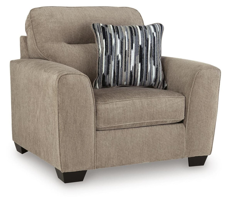 Olten Oversized Chair - Mocha