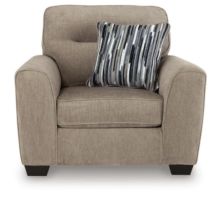 Olten Oversized Chair - Mocha