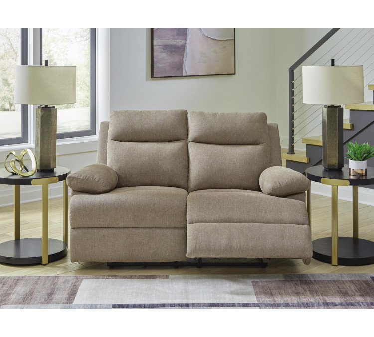 Tarrant Reclining Loveseat - Mocha
