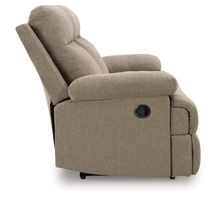Tarrant Reclining Sofa with Drop Down Table - Mocha