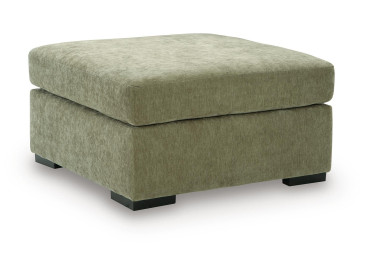 MaKaylen Oversized Accent Ottoman - Moss