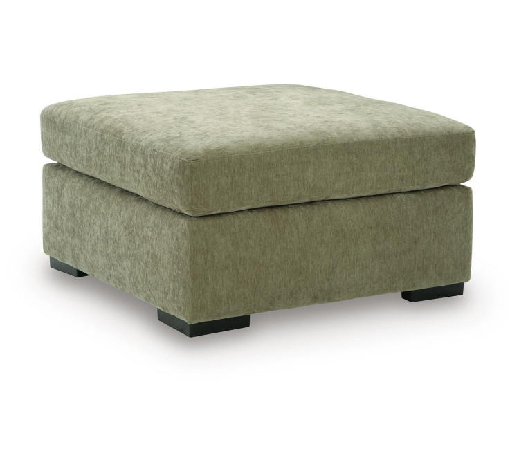 MaKaylen Oversized Accent Ottoman - Moss