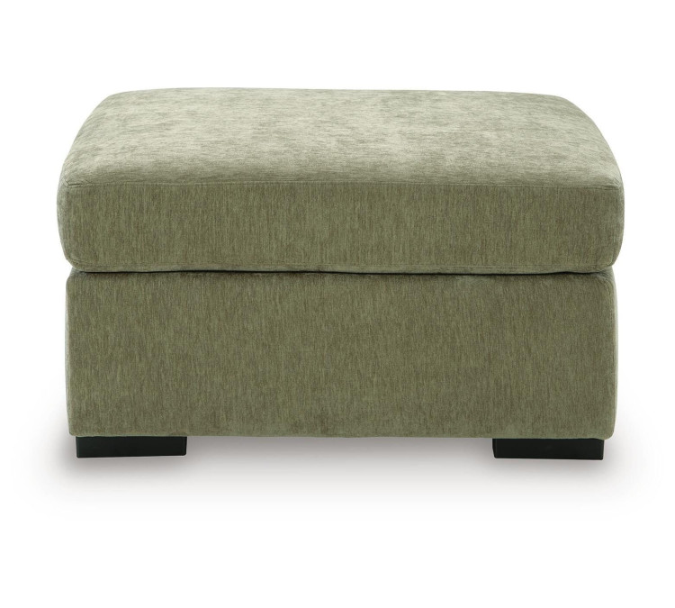 MaKaylen Oversized Accent Ottoman - Moss